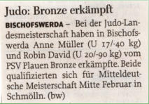 Landesmeisterschaften 29. u. 30.01.2011