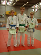 unser drei Landesmeister 2014 in der U 15